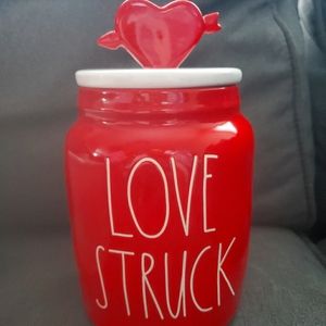 Rae Dunn Love Struck Cannister